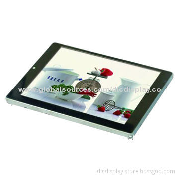 7.0" TFT display area with 800(RGB) x480 pixels and Transflective mode
